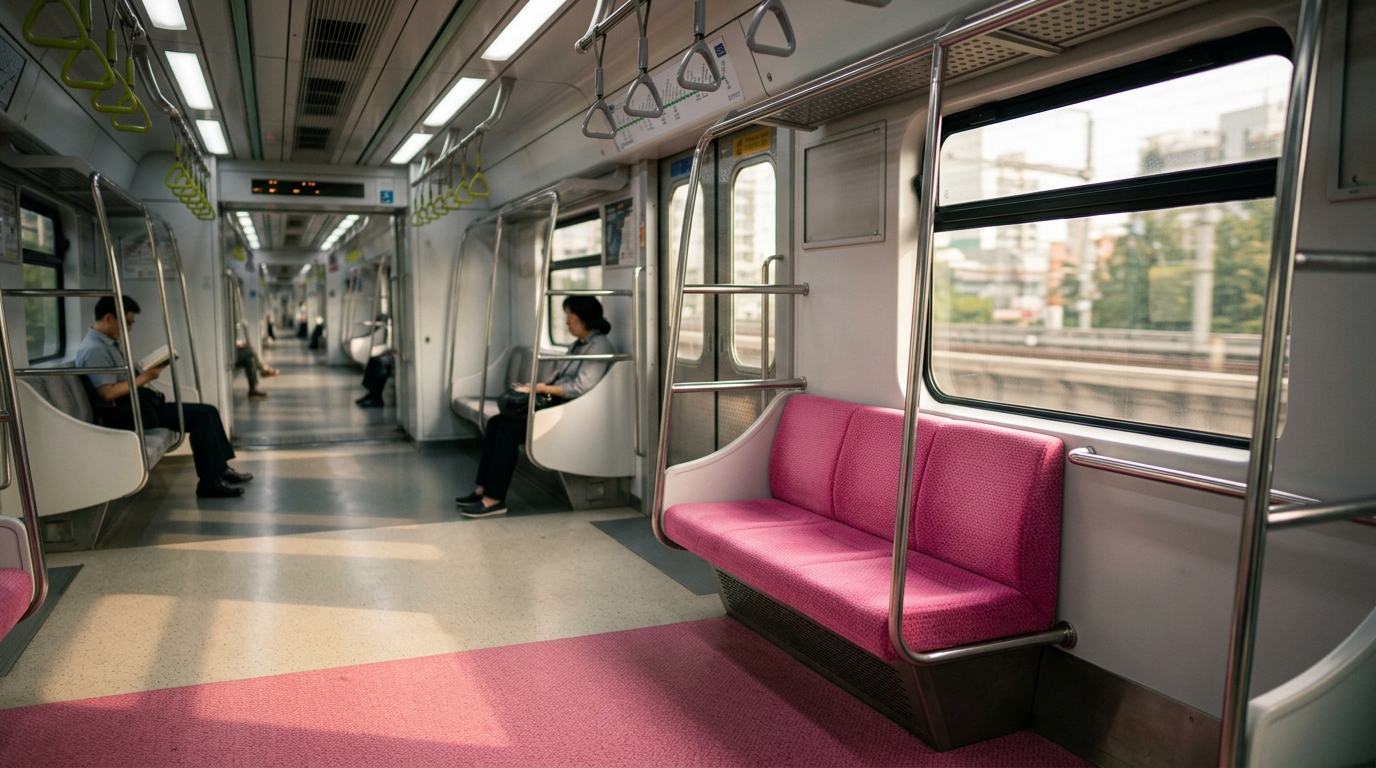 Why Are Pink Seats Always Empty on Seoul Subways?