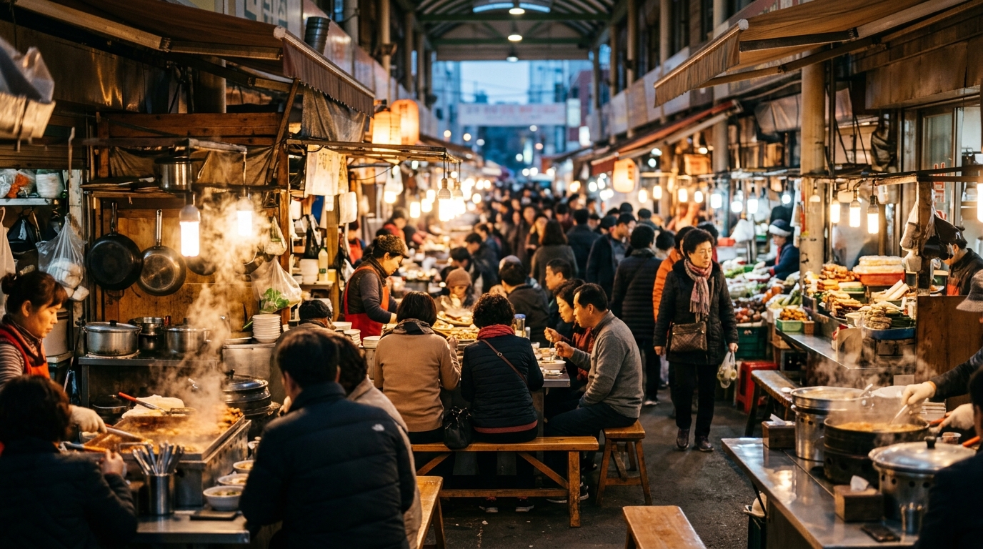広蔵市場 vs 望遠市場:あなたに合うソウルのグルメスポットはどっち?